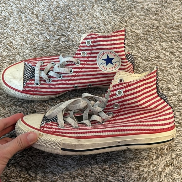 Converse high cut American flag design - Picture 3 of 5